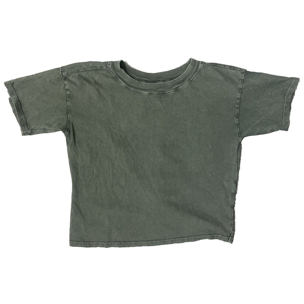 Treasure & Bond Nordstrom Girls 8/10 Distressed Twist Back Tshirt
